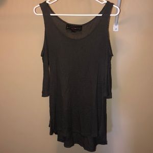 Off the shoulder dressy shirt